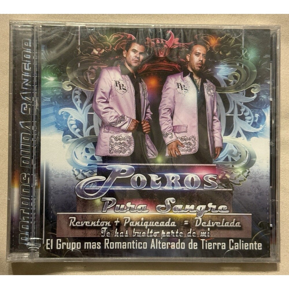 Potros Pura Sangre [Audio CD - Spanish] 12 Songs * 087295151105 * Brand New
